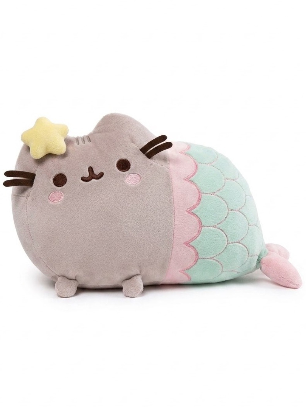 GUND Pusheen Mermaid Pose Plush 12 Inches x 7.25”
